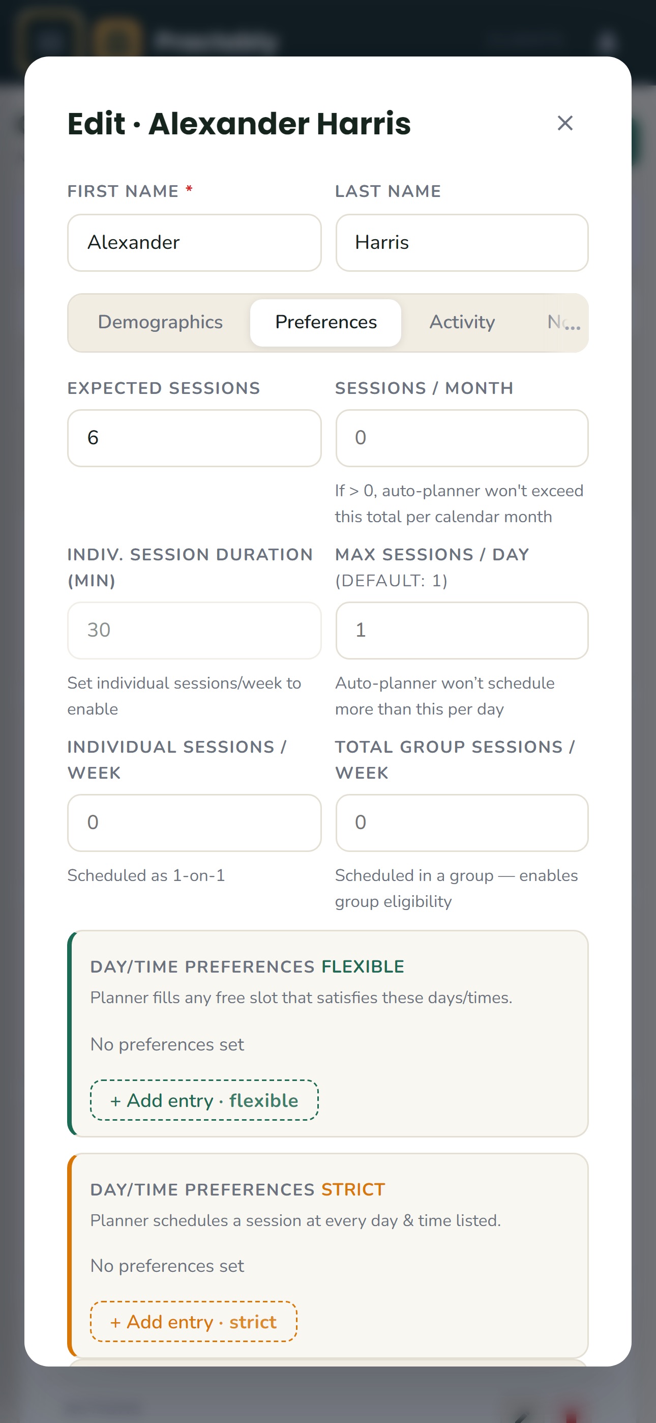 Screenshot 8 of Practably — Practice Manager