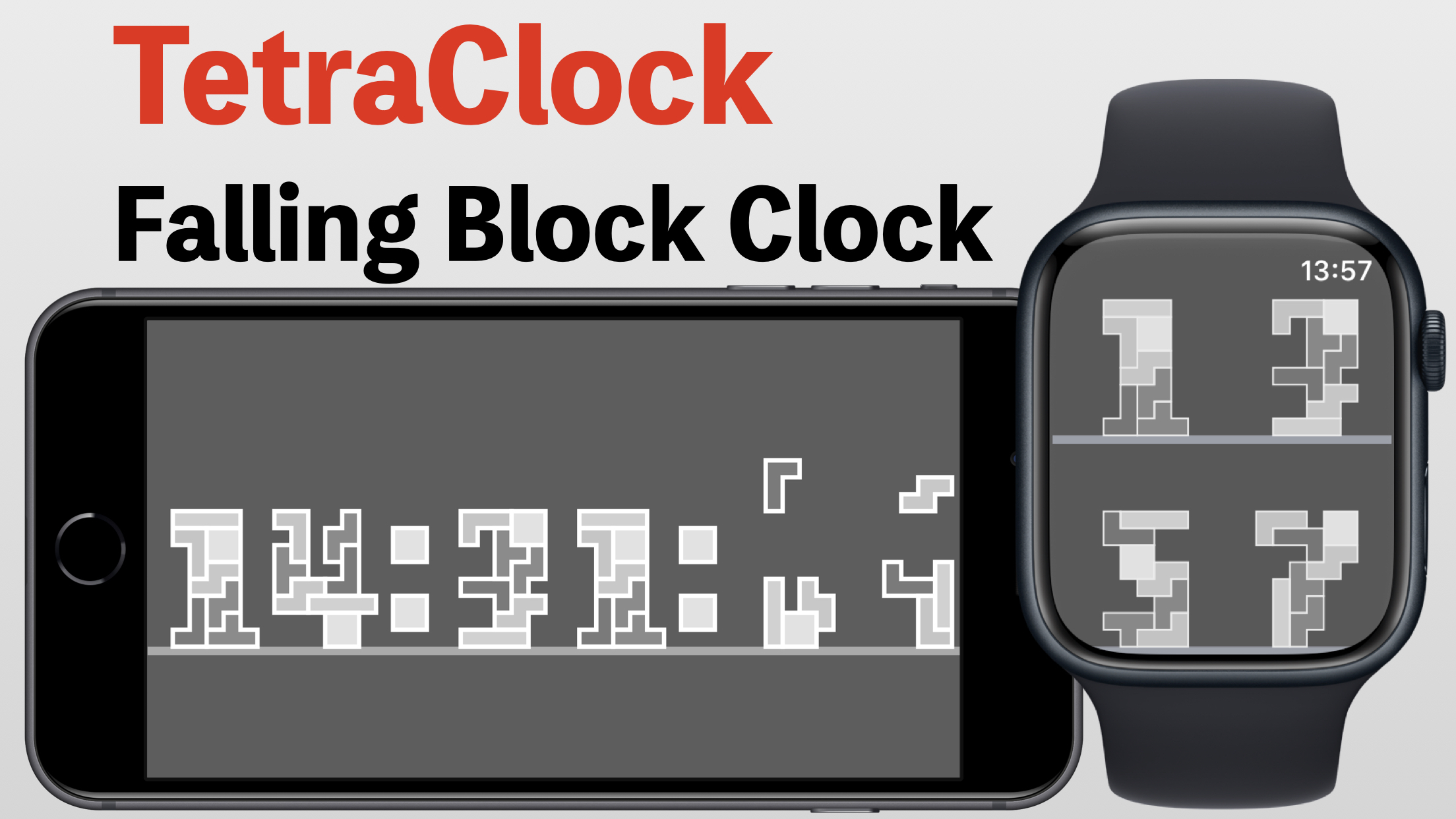 TetraClock+ - Falling Block