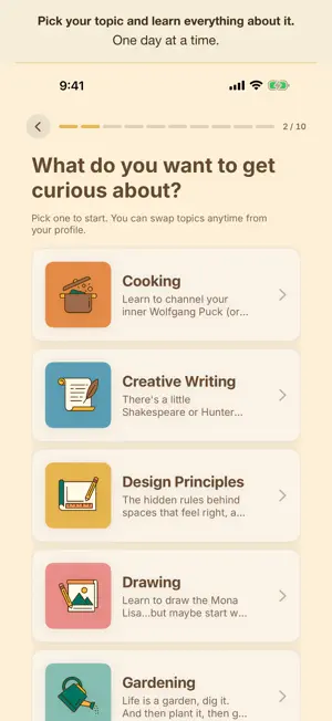Curious Goat: Daily Learning screenshot 1