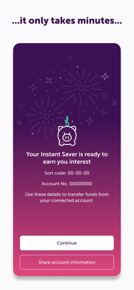 Atom Bank app screenshot 3