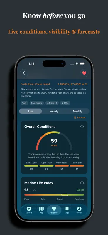 DiveSight: Scuba Forecasts screenshot 1 of 8