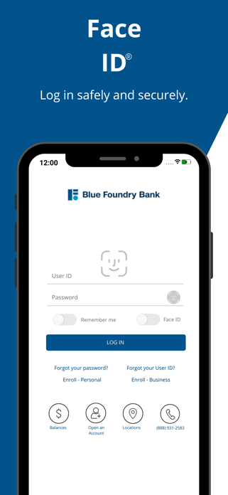Blue Foundry Mobile Banking Screenshot 3 of 8