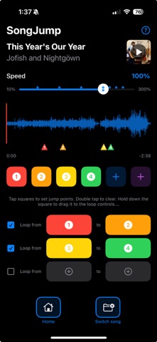 SongJump screenshot