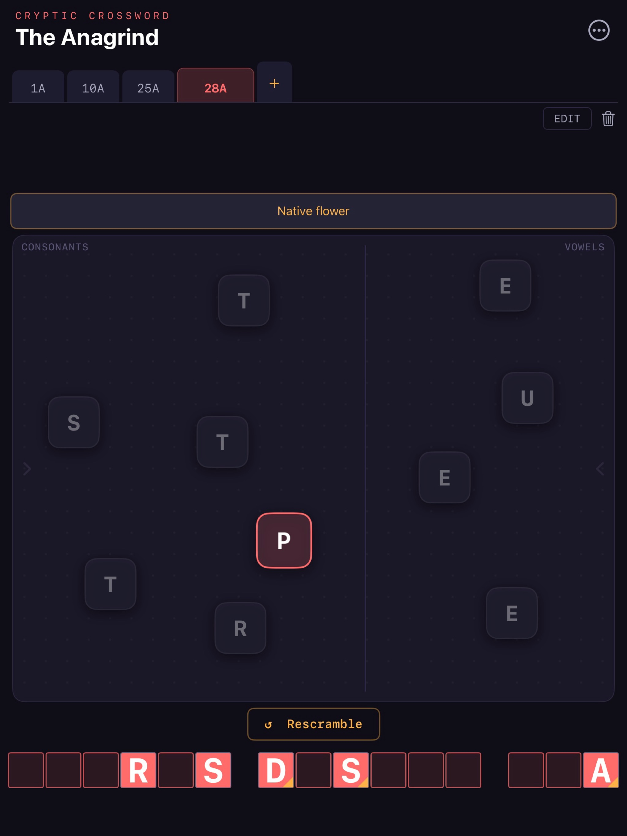 The Anagrind: Anagram Helper screenshot 8