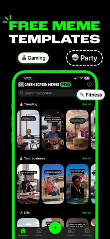 Meme Maker Green Screen screenshot