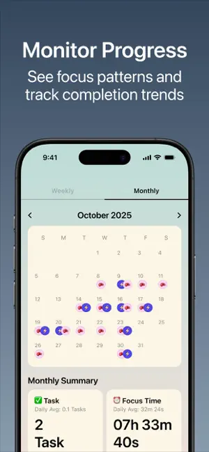 TaskTracker - Focus screenshot 3