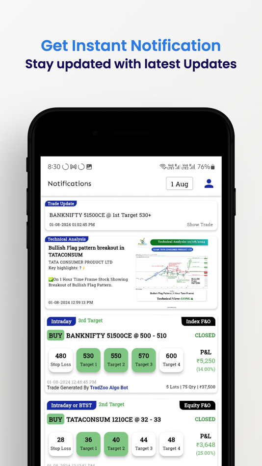 #5. TradZoo: Algo Trades & More (iOS) 由: TRADZOO CAPITAL