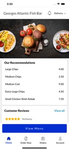 Georges Atlantic Fish Bar. screenshot #2 for iPhone