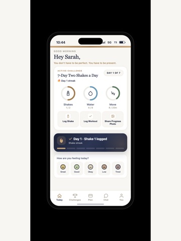 AI Wellness Hub iPad screenshot