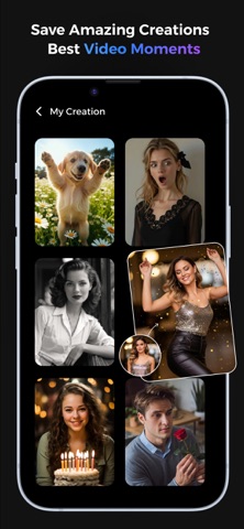 AI Photo Dance Video Generator iPhone screenshot