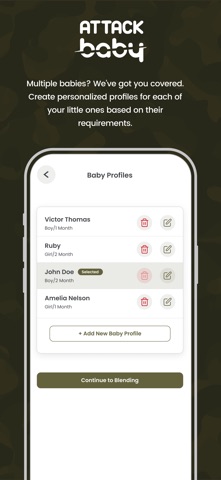 Attack Baby iPhone screenshot