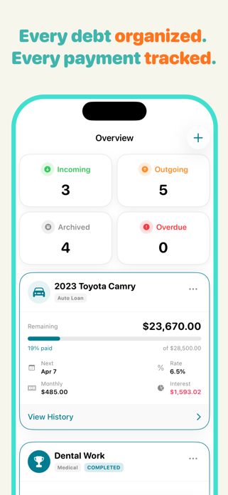Debt Payoff Planner : Tracker Screenshot 4 of 5