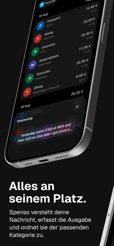 Spenso: Ausgaben-Tracker screenshot 4 of 8