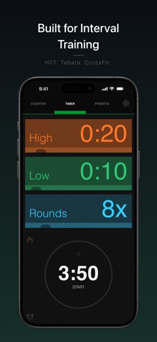 iCountTimer - Workout Timer Screenshot 1 of 5