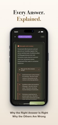 Esthetician State Board 2026 iPhone screenshot