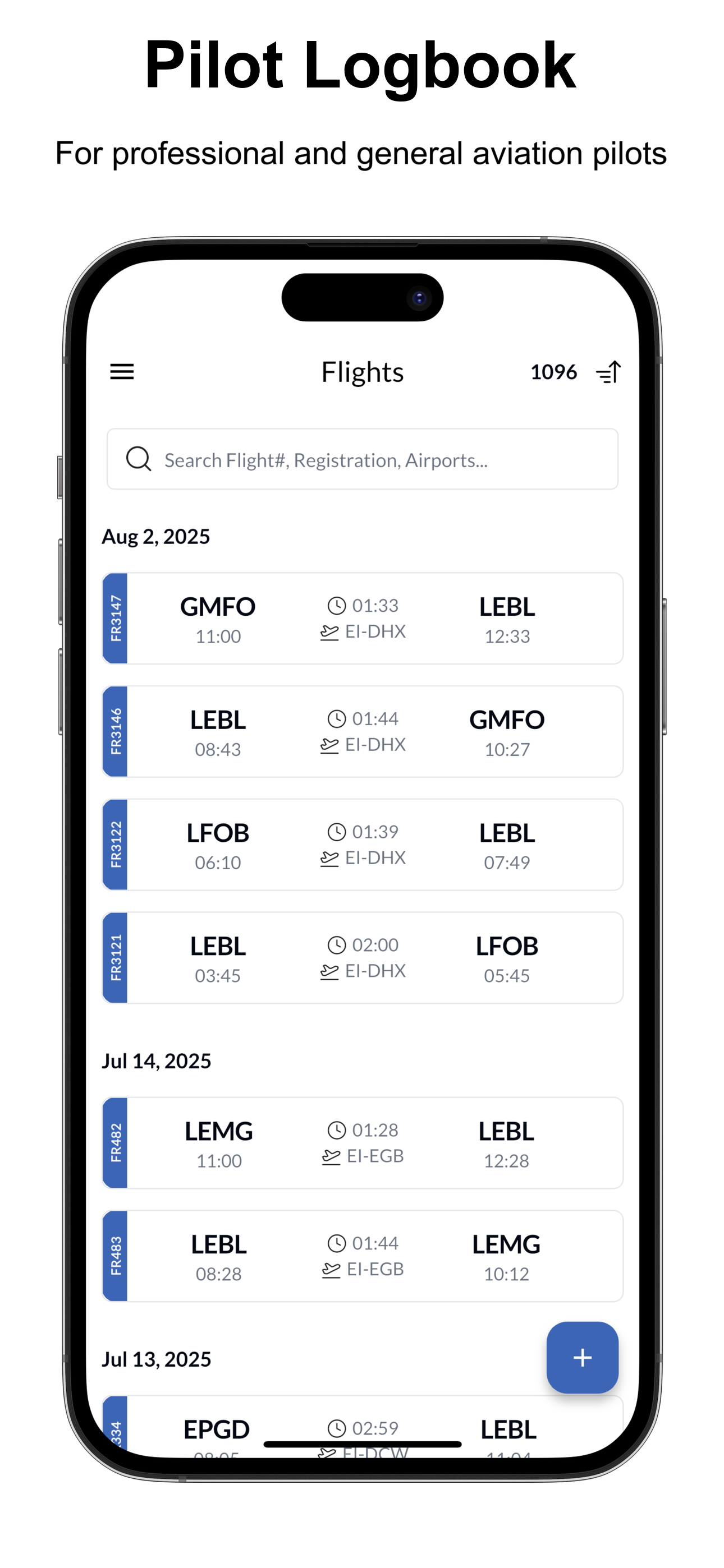 Choppy - Pilot Logbook