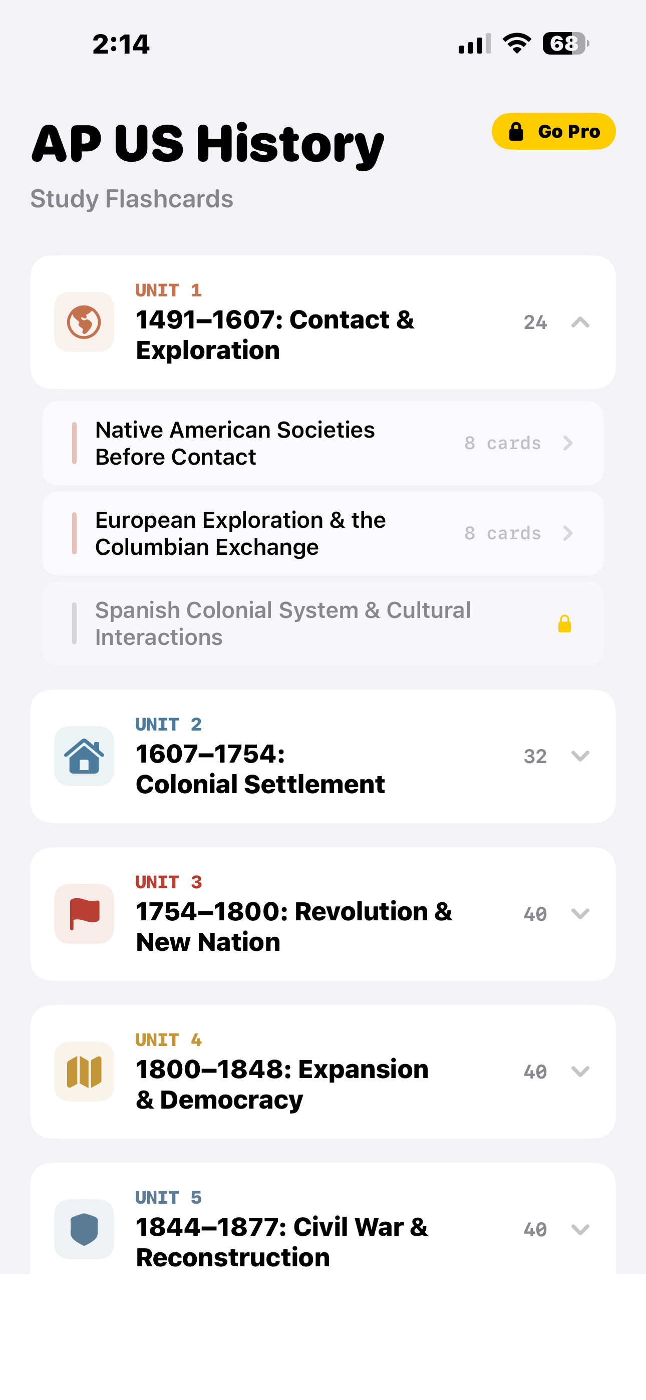 AP US History screenshot 2