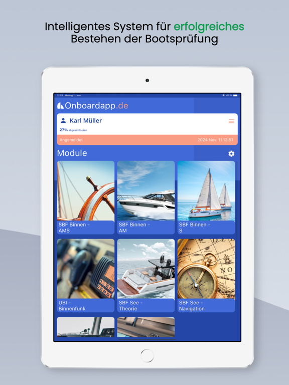 Screenshot #4 pour Onboard SBF Bootsführerschein