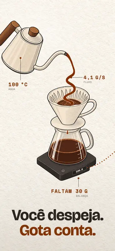 Café Coado, V60 Receitas: Gota screenshot 1 of 9