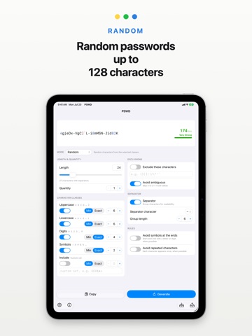 PSWD: Password Generator