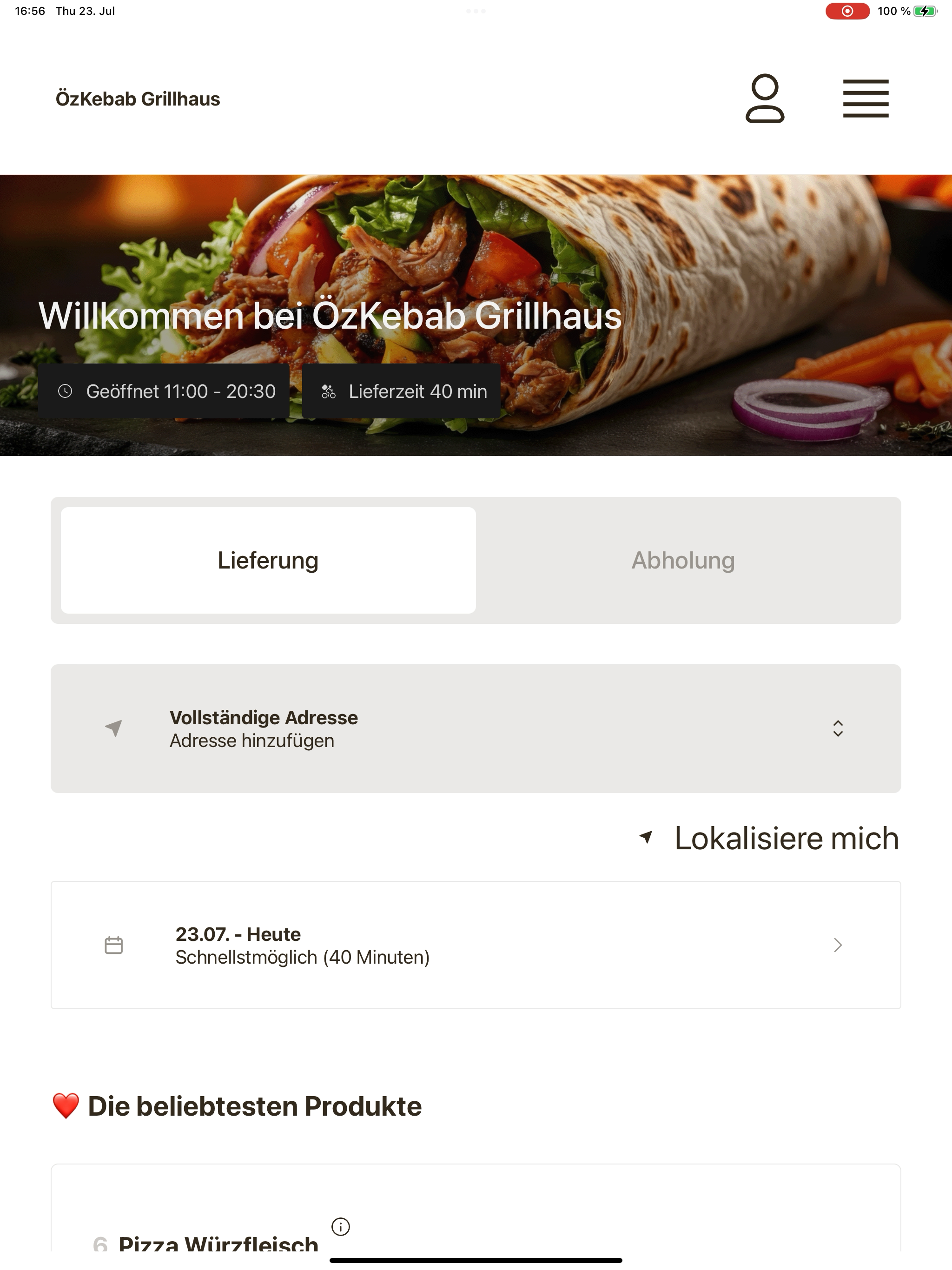 ÖzKebab Grillhaus screenshot 13