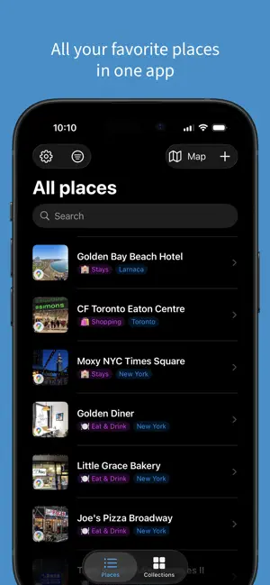 Tripmarks: Save Places screenshot 1