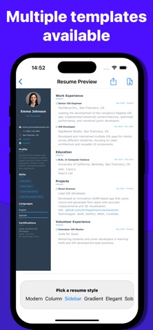 Resume Maker Create & Export Screenshot 4 of 4
