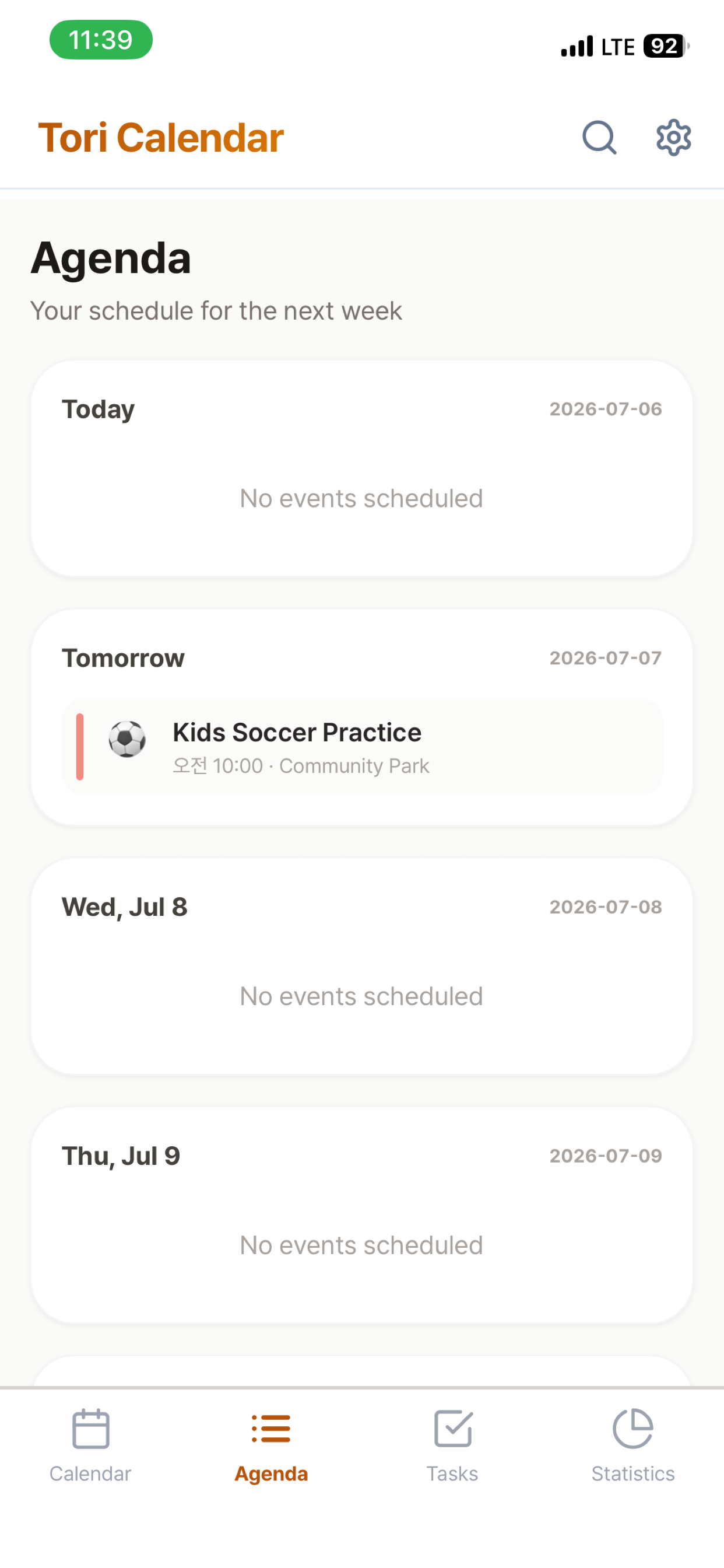 Tori Calendar – Plan Your Days screenshot 4