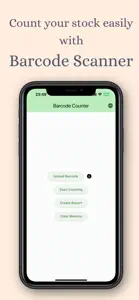 Barcode Counter screenshot #2 for iPhone