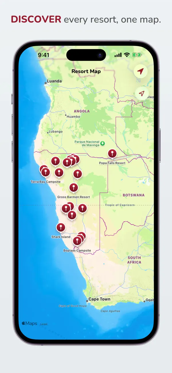 Screenshot #3 pour NWR – Namibia Wildlife Resorts