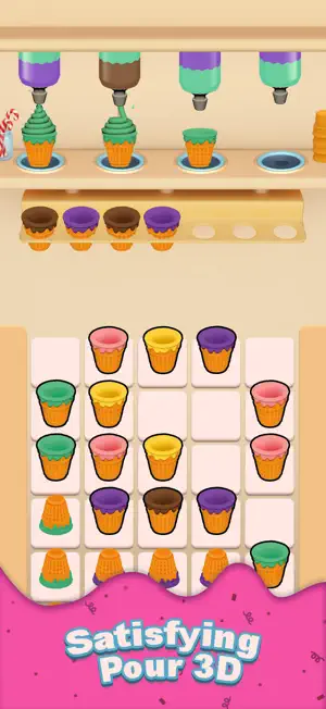 Cone Jam - Color Match 3D screenshot 3