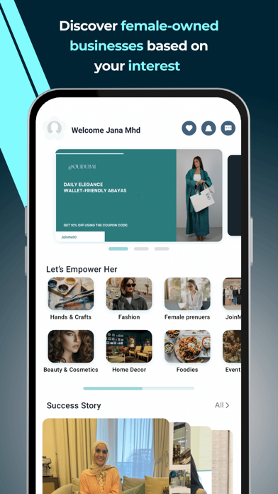 JoinMe - Empower her Screenshot