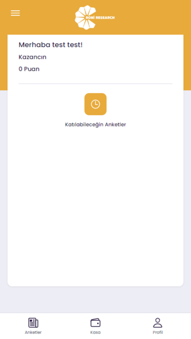 RoniApp Screenshot