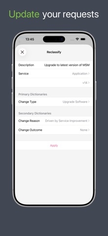 Marval MSM Mobile screenshot