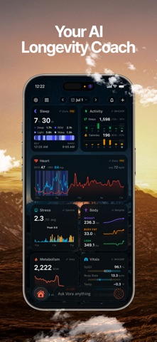 Vora: AI Longevity Coach screenshot