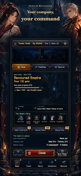 Tower & Mercenaries screenshot 4