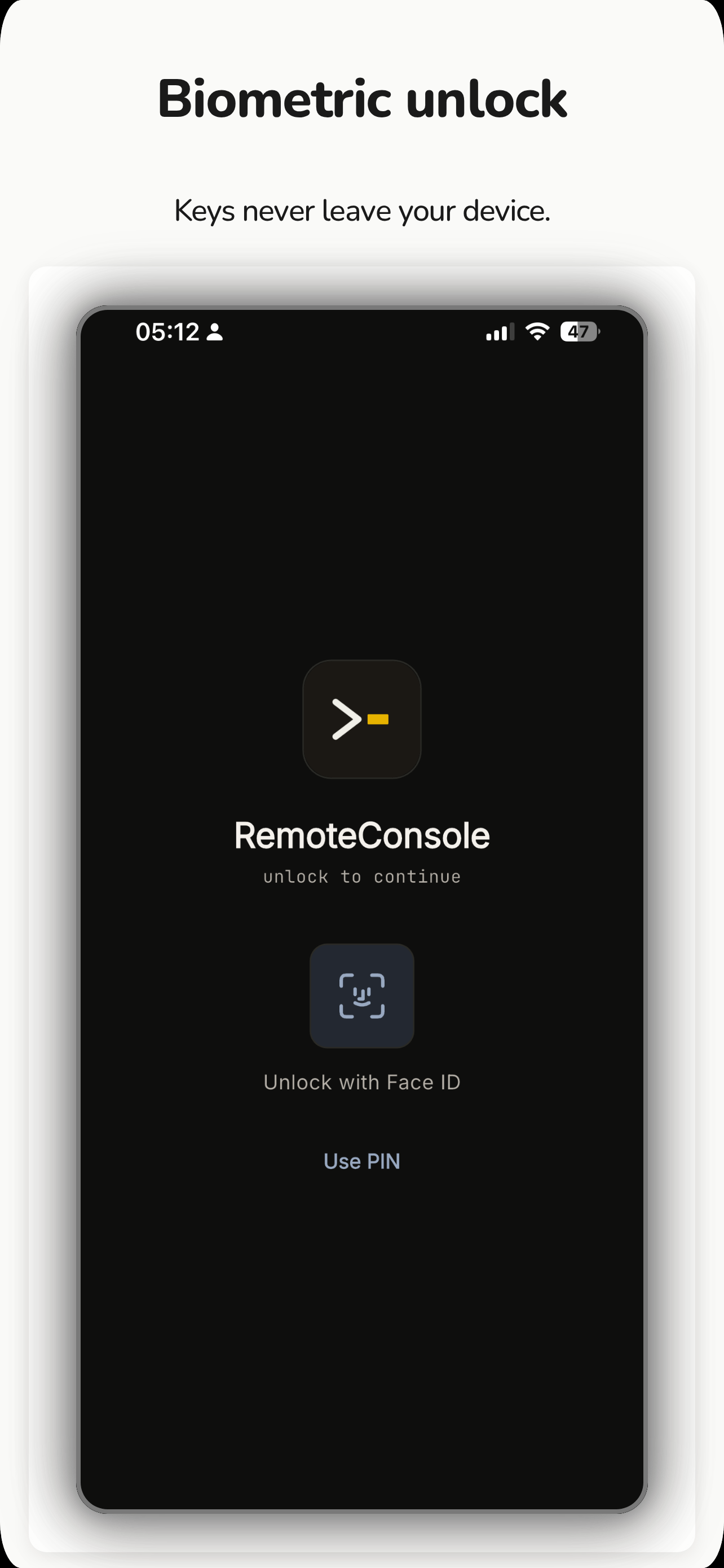 RemoteConsole - SSH Terminal screenshot 4