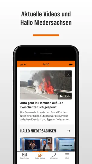 Screenshot von NDR Niedersachsen auf dem iPhone 8