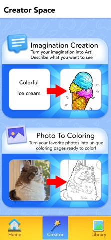 Color My AI - Coloring Book iPhone screenshot