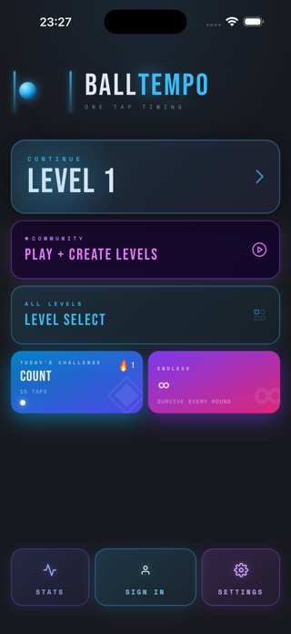 BallTempo: One Tap Timing Screenshot 1 of 10