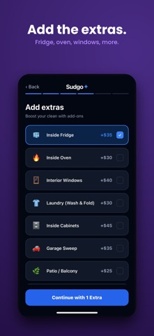 Sudgo - On-Demand Cleaning Screenshot 7 of 10