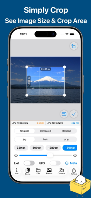 ImageResize スクリーンショット