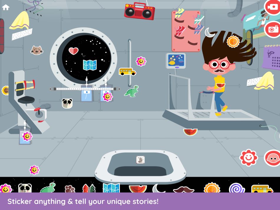 #8. Wazo Space Station (iOS) 由: Yukti Arora