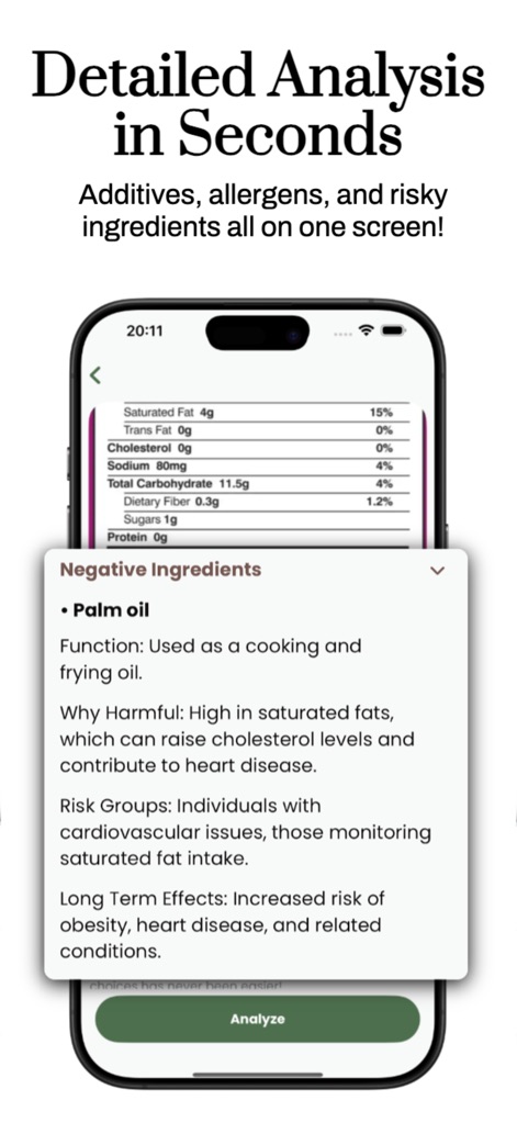 Ingredie Scan: Food Scanner - App de Comida y bebida | MWM