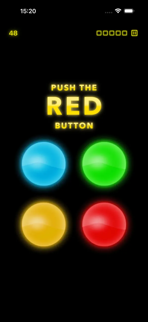Screenshot #1 pour Push The Button - RGBY?