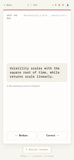 Tradoing: Quant Cards screenshot 3