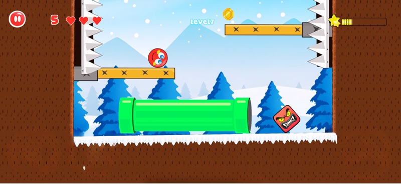 Ball 4 - Red Bounce Ball Hero screenshot 4