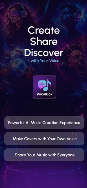 VocalBox: AI Song & Music screenshot 1
