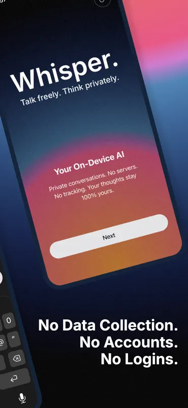 Whisper: On-Device AI screenshot 6 of 8