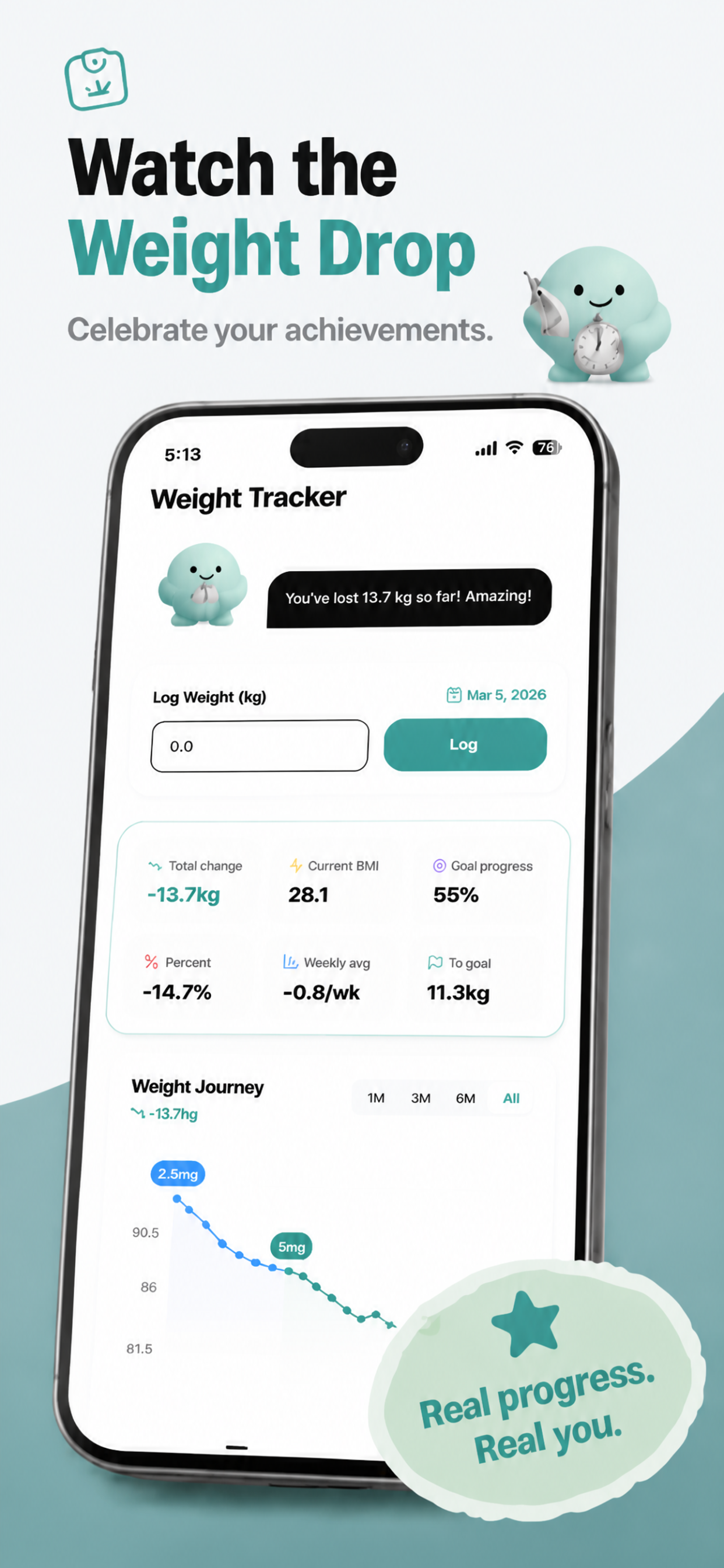 GLP1 Tracker Log - GLP Buddy